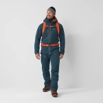 Bergtagen Eco-Shell Trousers, kolor: 570 - Mountain Blue