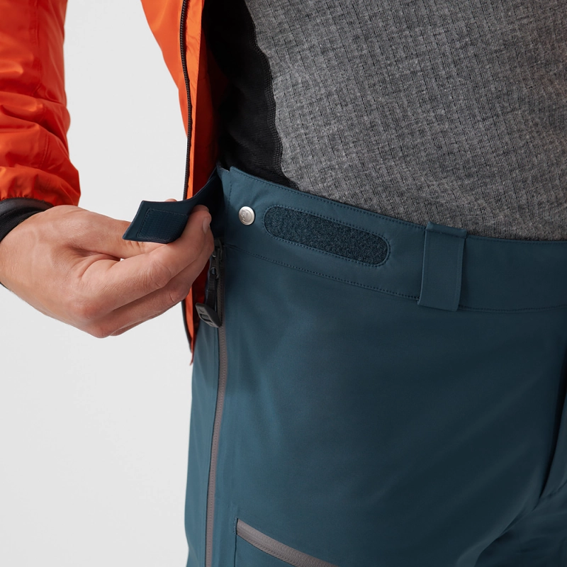 Bergtagen Eco-Shell Trousers, kolor: 570 - Mountain Blue