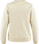 Fjallraven Logo Sweater W, kolor: 113-214 - Chalk White-Flame Orange