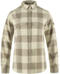 Ovik Heavy Flannel Shirt W, kolor: 021-113 - Fog-Chalk White