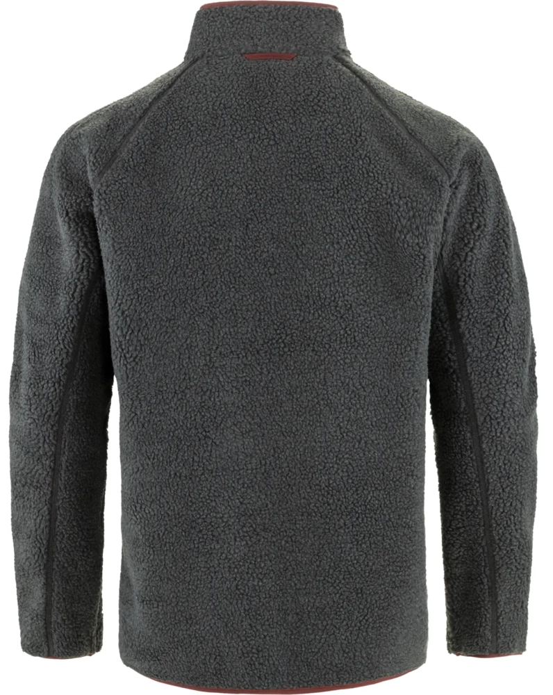 Vardag Pile Fleece, kolor: 030-352 - Dark Grey-Maroon