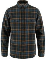 Ovik Twill Shirt, kolor: 555-230 - Dark Navy-Chestnut