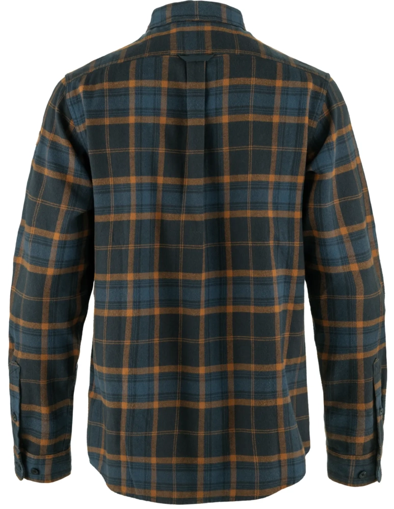 Ovik Twill Shirt, kolor: 555-230 - Dark Navy-Chestnut