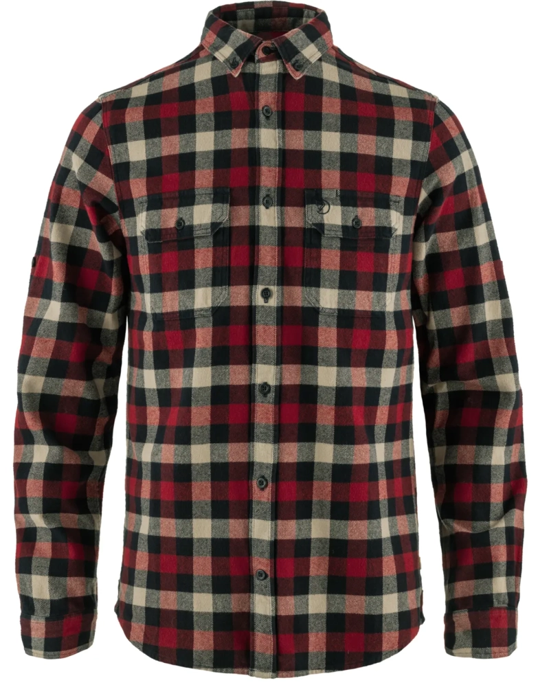 Skog Shirt Fjallraven, kolor: 555-320 - Dark Navy-Red