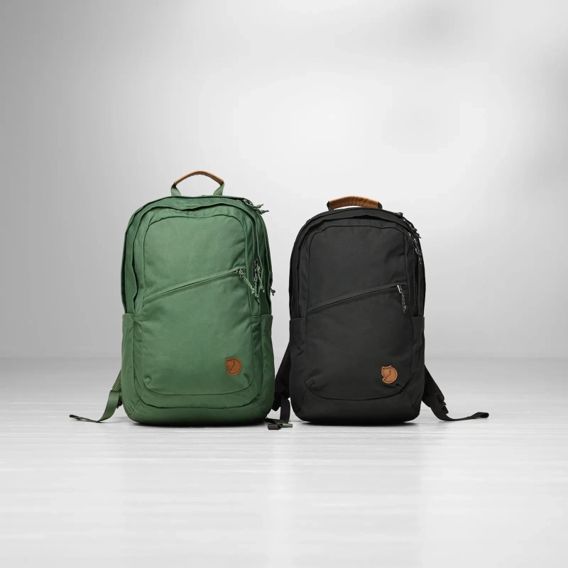 Fjallraven 20, porównanie wielkości z modelem Raven 28