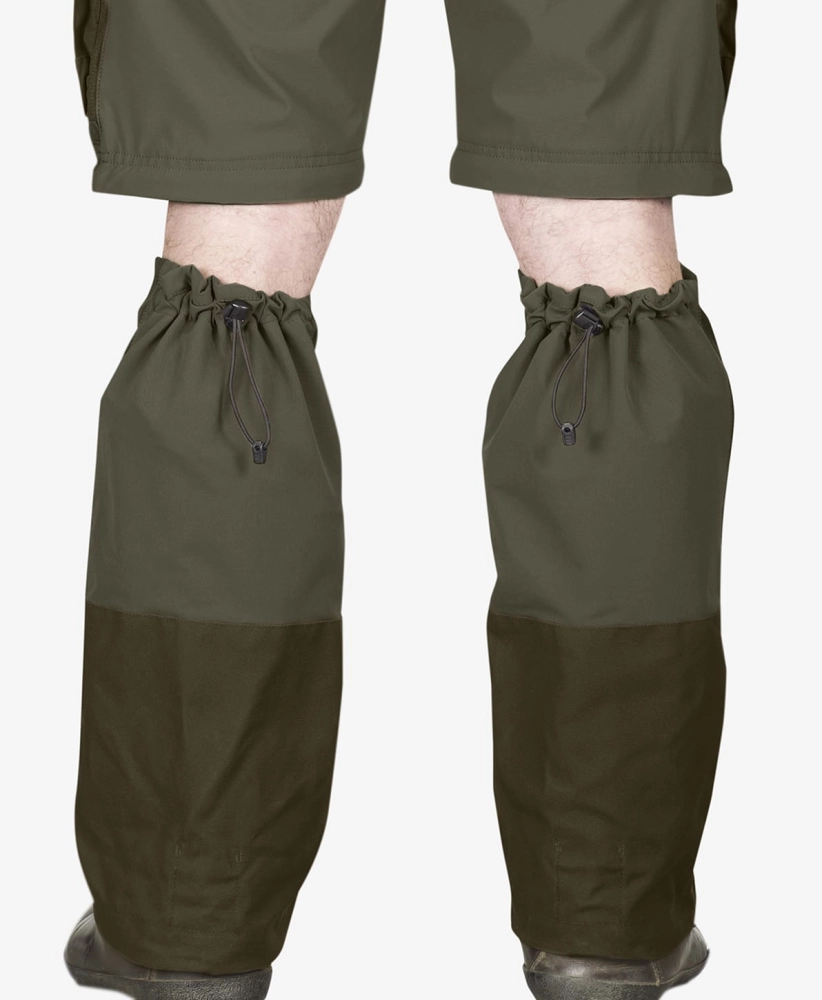 Keb Gaiter Trousers Long, kolor: 246/633 - Tarmac/Dark Olive.