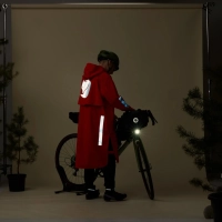 Fjallraven Hoja Rain Fox Poncho, kolor: 214 - Flame Orange