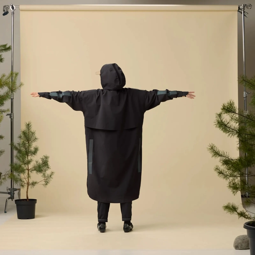 Hoja Rain Poncho, kolor: 550 - Black
