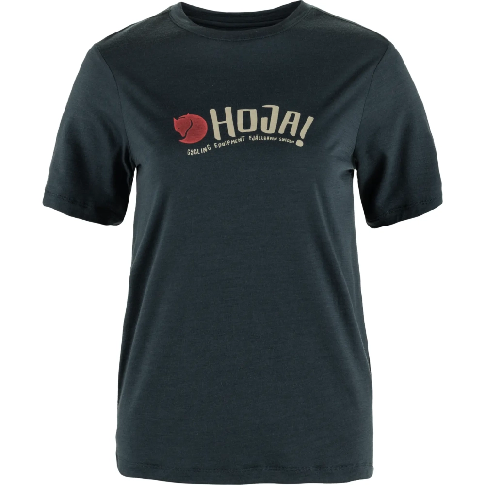 Hoja Wool T-shirt W, kolor: 555 - Dark Navy
