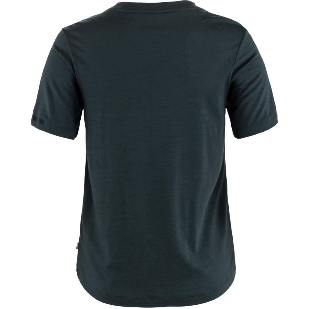 Hoja Wool T-shirt W, kolor: 555 - Dark Navy