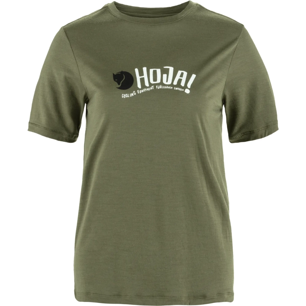 Hoja Wool T-shirt W, kolor: 620 - Green