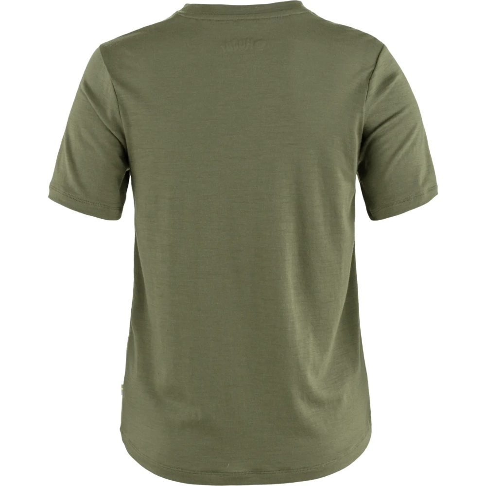 Hoja Wool T-shirt W, kolor: 620 - Green