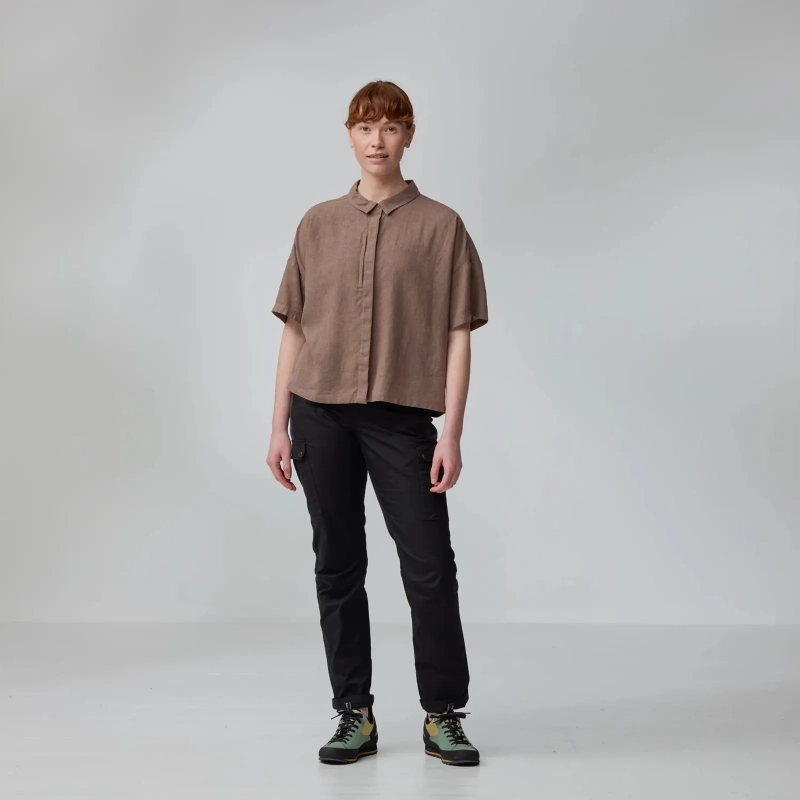 Fjallraven Ovik Hemp Camp Shirt SS W