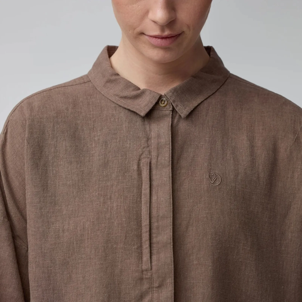 Fjallraven Ovik Hemp Camp Shirt SS W