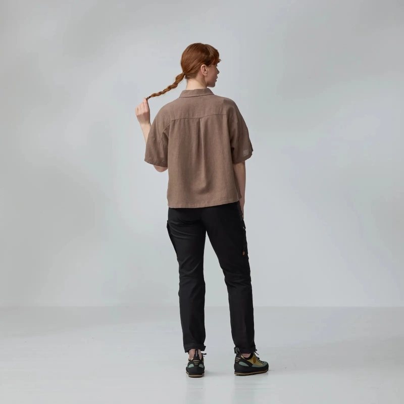 Fjallraven Ovik Hemp Camp Shirt SS W