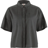 Fjallraven Ovik Hemp Camp Shirt SS W, kolor: 030 - Dark Grey
