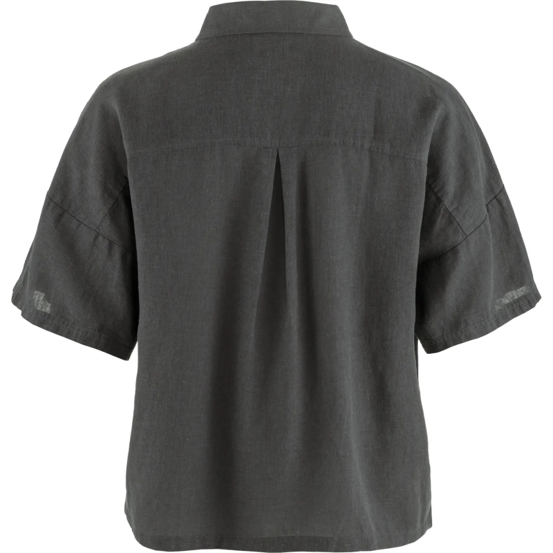 Fjallraven Ovik Hemp Camp Shirt SS W, kolor: 030 - Dark Grey