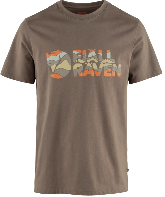 Multicolor Logo T-shirt, kolor: 244 - Suede Brown, 1