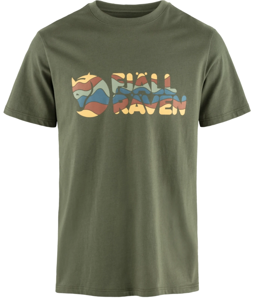 Multicolor Logo T-shirt, kolor: 625 - Laurel Green, 1