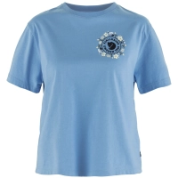 Fjallraven Fjallblomster Logo T-shirt W, kolor: 537 - Ultramarine