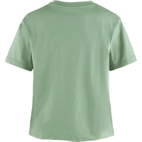 Fjallraven Fjallblomster Logo T-shirt W, kolor: 674 - Misty Green