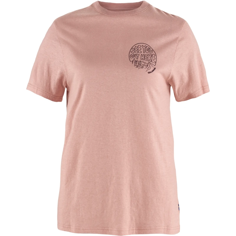 Hemp Blend Out Here T-shirt W, kolor: 302 - Dusty Rose