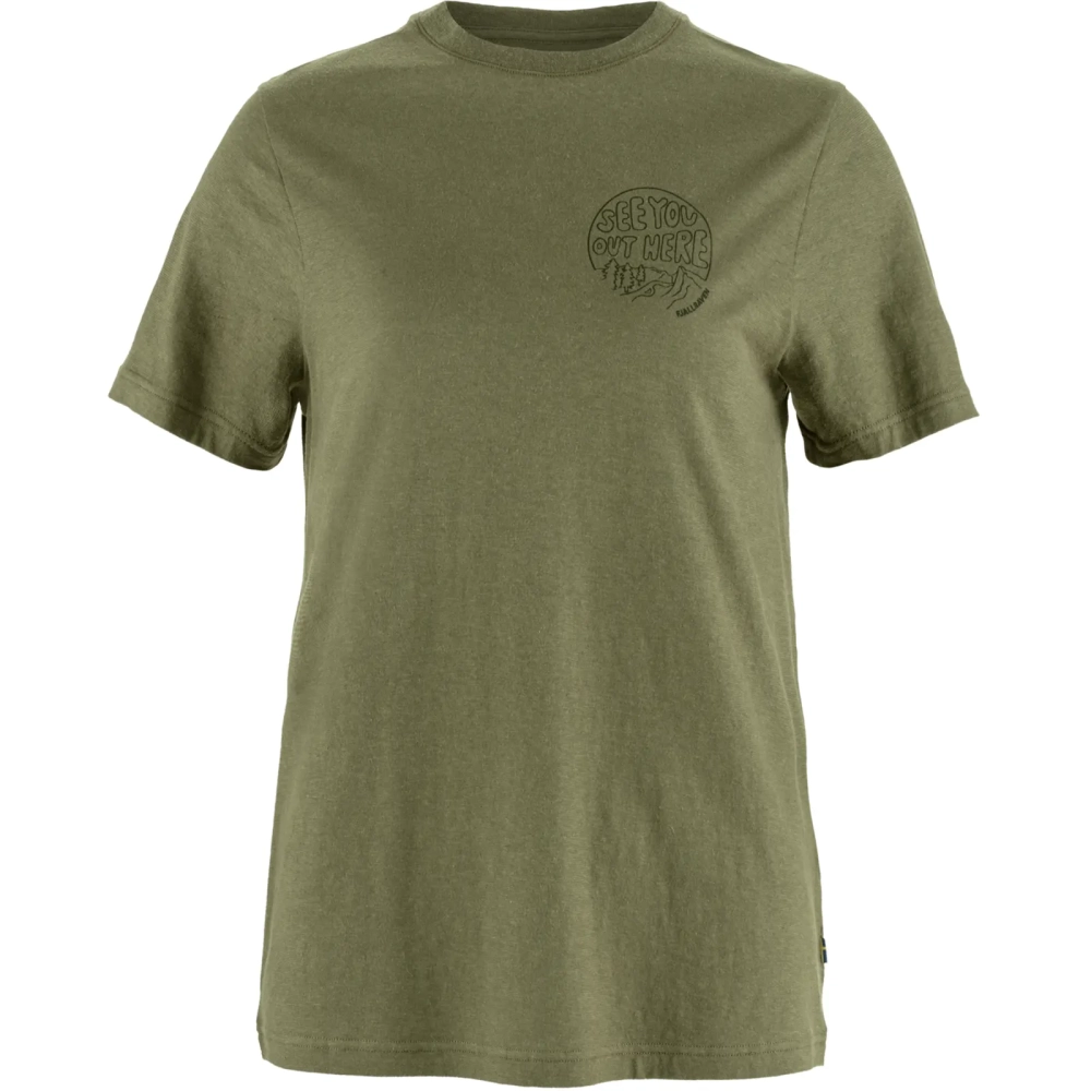 Hemp Blend Out Here T-shirt W, kolor: 620 - Green
