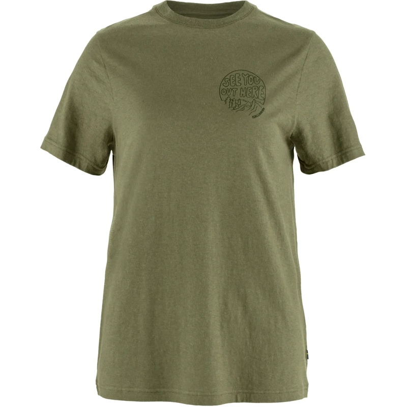 Hemp Blend Out Here T-shirt W, kolor: 620 - Green