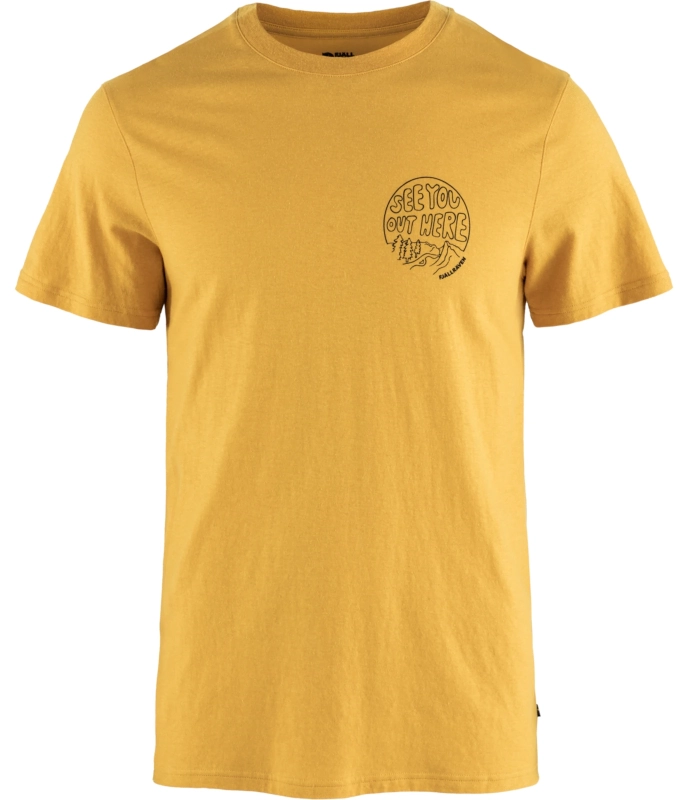 Hemp Blend Out Here T-shirt, kolor: 160 - Ochre