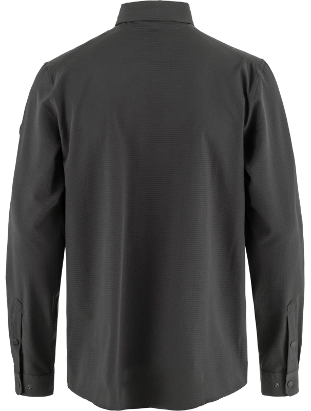 Fjallraven Abisko Trekking Shirt, kolor: 030 - Dark Grey
