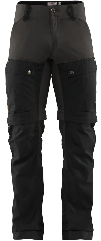 Keb Gaiter Trousers, kolor: 030-550 - Dark Grey-Black