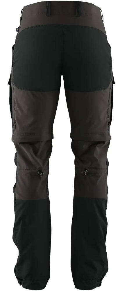 Keb Gaiter Trousers, kolor: 030-550 - Dark Grey-Black