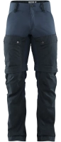 Keb Gaiter Trousers, kolor: 520-030 - Uncle Blue-Dark Grey