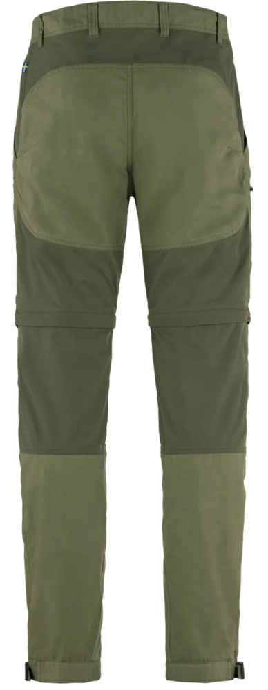 Abisko Lite Trekking Zip-Off Trousers Regular, kolor: 620-625 - Green-Laurel Green