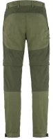 Abisko Lite Trekking Zip-Off Trousers Regular, kolor: 620-625 - Green-Laurel Green