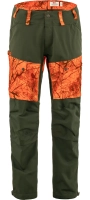 Fjallraven Lappland Hybrid Trousers, kolor: 261-662 - Orange Multi Camo - Deep Forest
