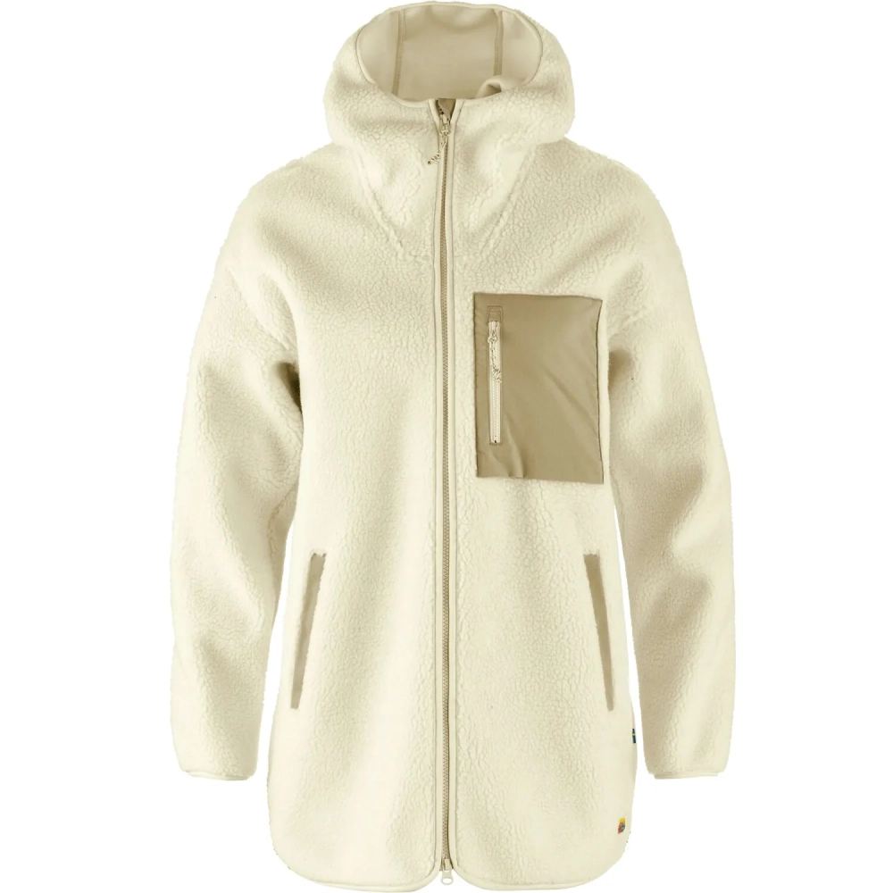 Vardag Pile Fleece Long W, kolor: 113 - Chalk White