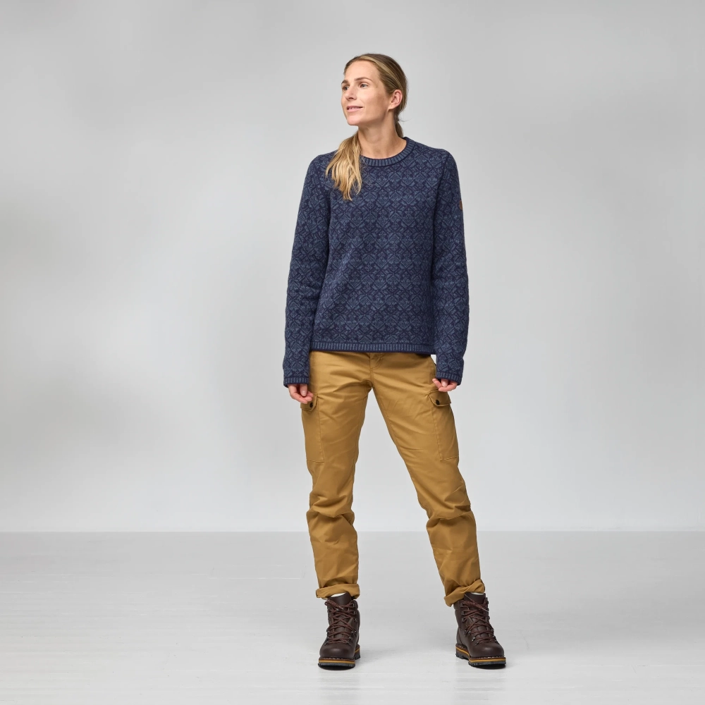 Snow Round Neck Sweater