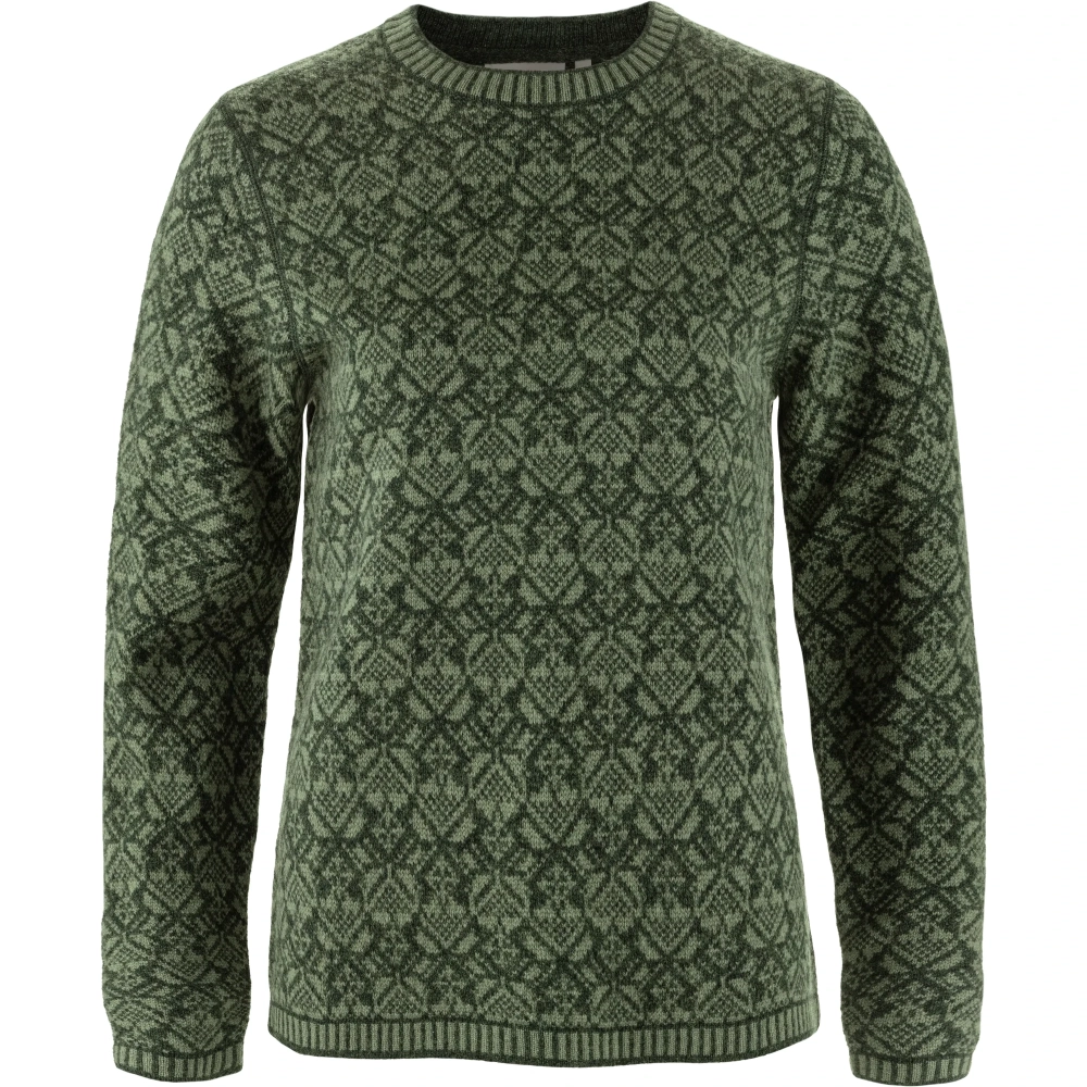 Snow Round Neck Sweater, kolor: 662 - Deep Forest