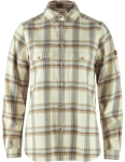 Ovik Heavy Flannel Shirt W, kolor: 113-118 - Chalk White - Fossil