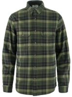 Singi Heavy Flannel Shirt, kolor: 550-662 - Black-Deep Forest