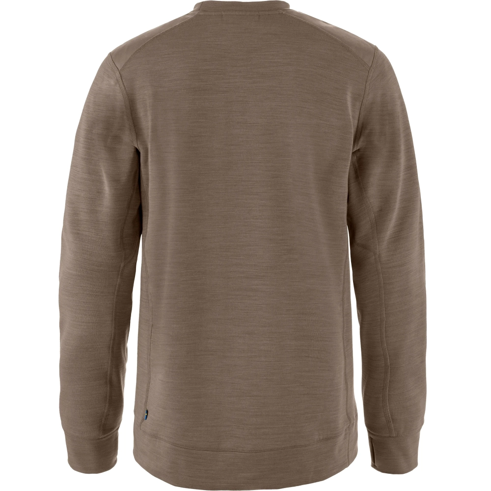 Keb Fleece Crew Neck, kolor: 244 - Suede Brown