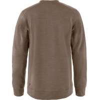 Keb Fleece Crew Neck, kolor: 244 - Suede Brown