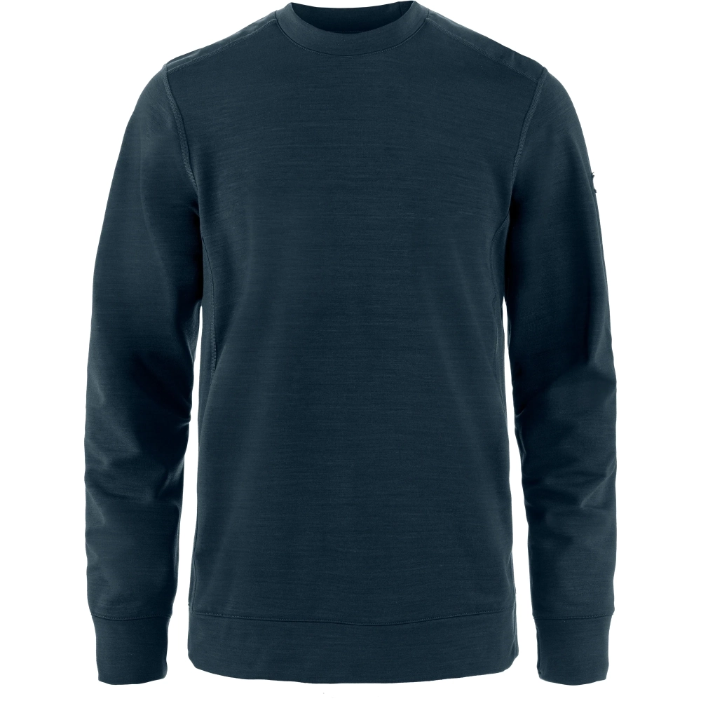 Keb Fleece Crew Neck, kolor: 555 - Dark Navy