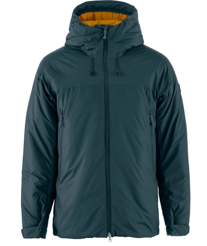 Bergtagen 130 Insulation Jacket, kolor: 570-161 - Mountain Blue-Mustard Yellow