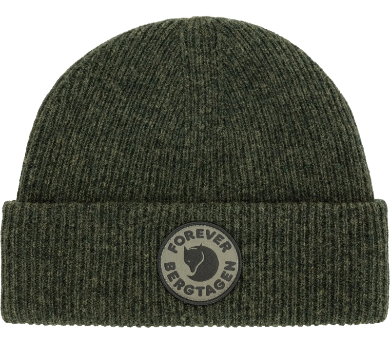 Bergtagen Forever Wool Beanie, kolor: 662 - Deep Forest