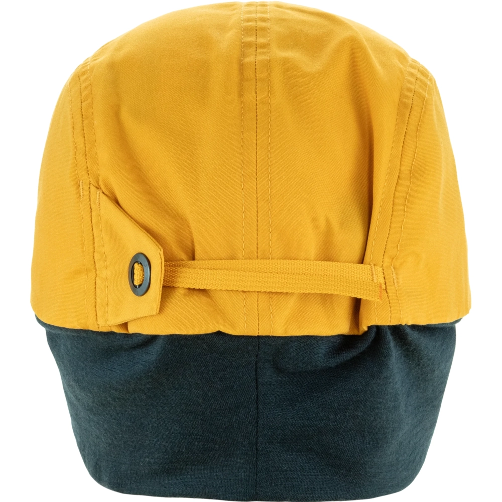 Bergtagen Mountain Cap, kolor: 161-555 - Mustard Yellow-Dark Navy