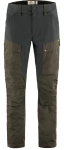 Keb Trousers, kolor: 633-030 - Dark Olive-Dark Grey, 1