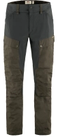 Keb Trousers, kolor: 633-030 - Dark Olive-Dark Grey, 1