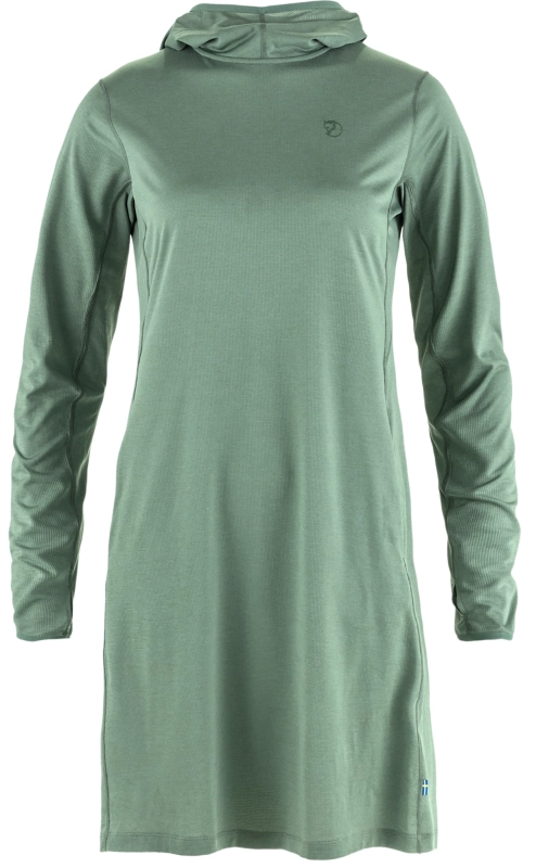 Abisko Sun Hoodie Dress W, kolor: 614 - Patina Green, 1